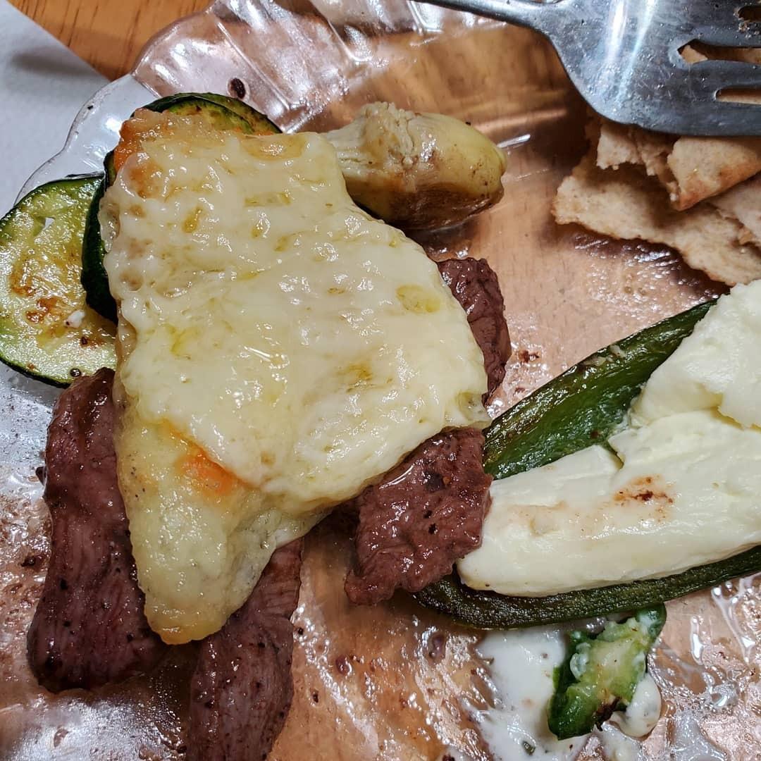 Salton Raclette Indoor Electric Party Grill & Raclette, 8 Person, Black customer photo 2