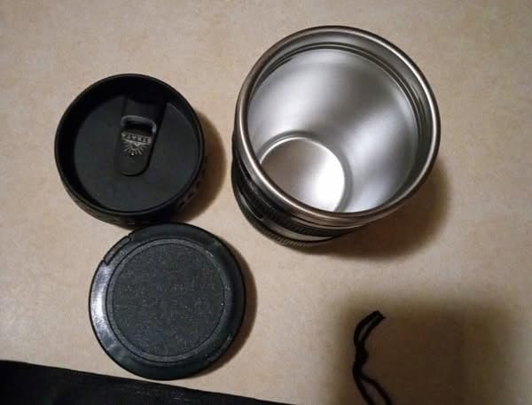 STRATA CUPS Camera Lens Coffee Mug -13.5oz | (2 LIDS + SPOON + BAG) Gift for Him, Dad Gifts, Photography, Camera accessories, Novelty Gifts Customer Review STRATA CUPS Camera Lens Coffee Mug -13.5oz | (2 LIDS + SPOON + BAG) Gift for Him, Dad Gifts, Photography, Camera accessories, Novelty Gifts - Customer Photo 0