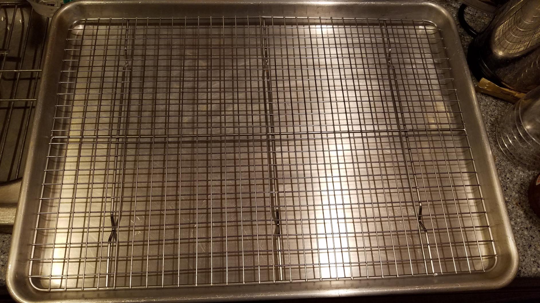 Checkered Chef Cooling Rack for Cooking and Baking - 8