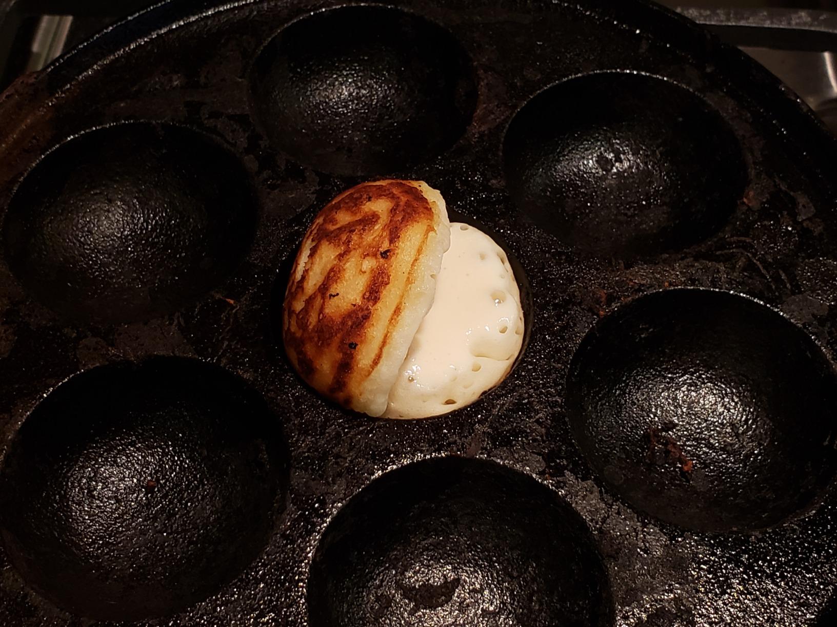 Upstreet Cast Iron Aebleskiver Pan - Ideal for Mini Pancake Mold, Cake Pop Pan, and Takoyaki Maker customer photo 1