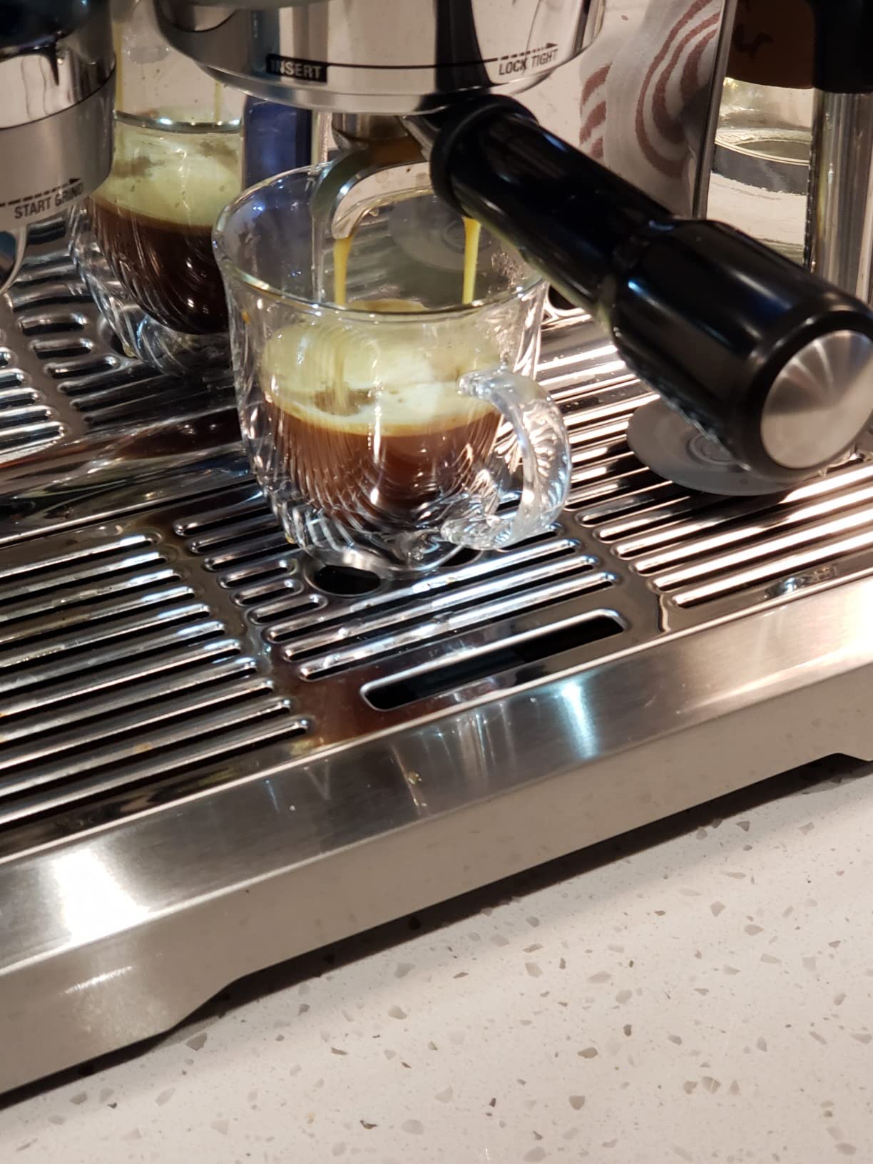 Breville Oracle Touch Espresso Machine BES990BSS, Brushed Stainless Steel - Customer Photo 2