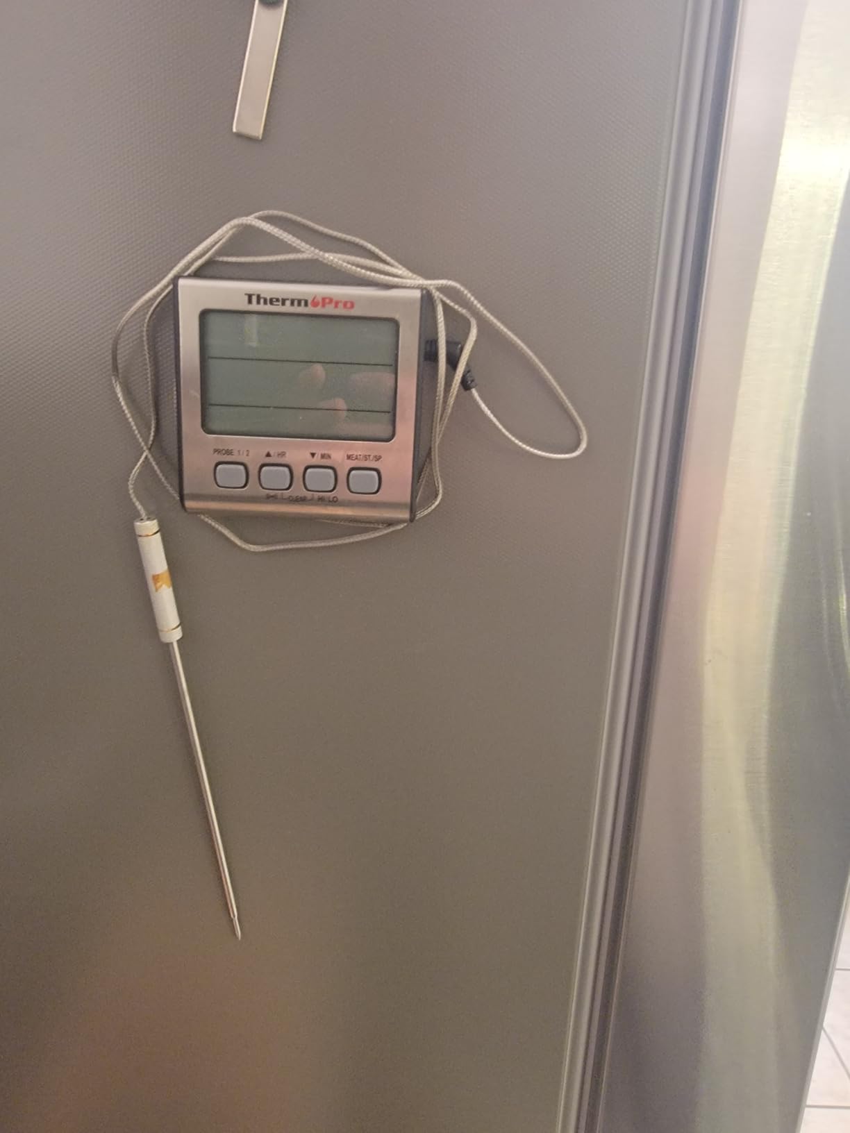 TempPro TP17 Dual Probe Digital Cooking Meat Thermometer Large LCD Backlight Food Grill Thermometer with Timer Mode customer photo 2