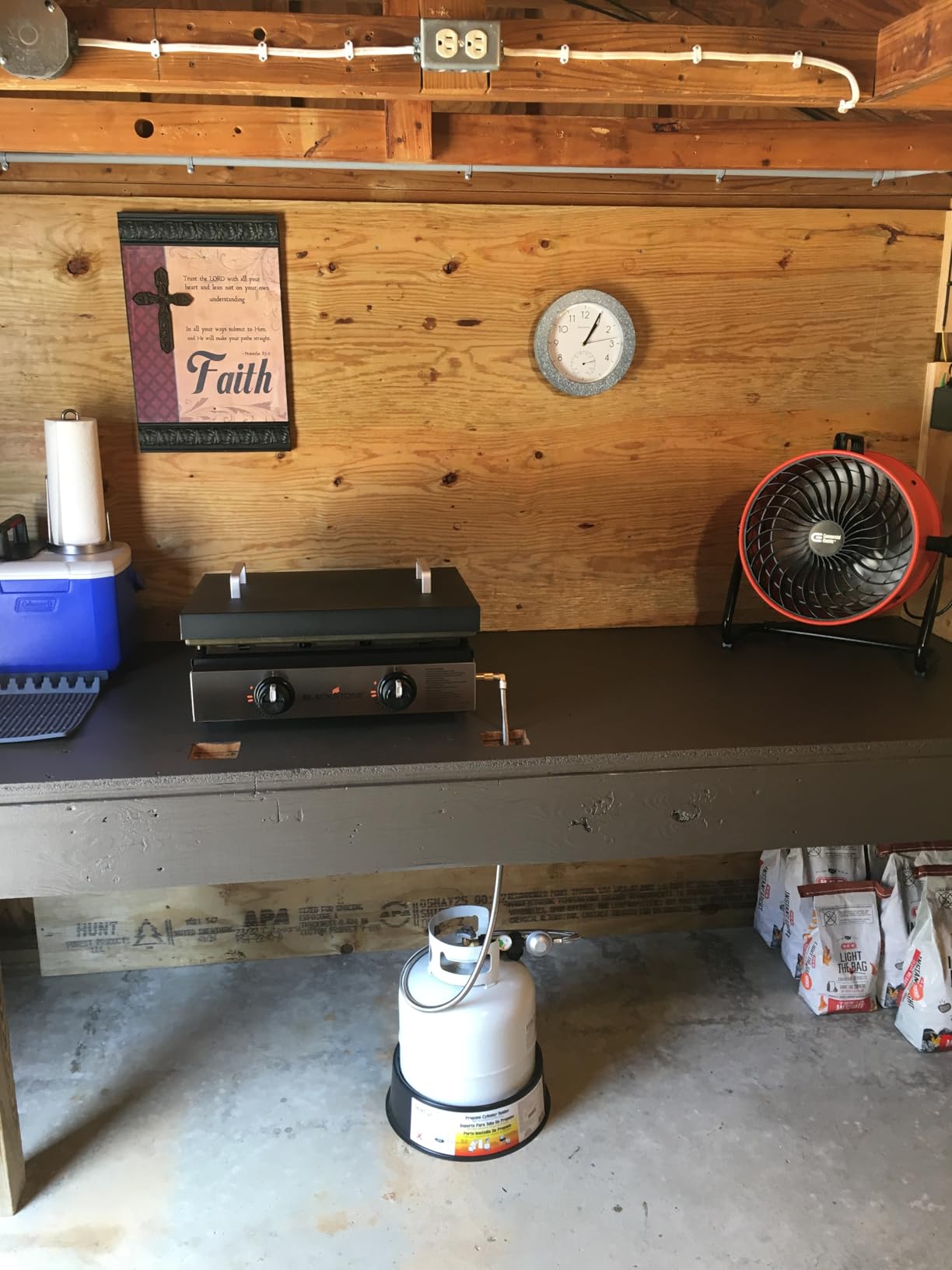 BLACKSTONE 1666 22'' Tabletop Griddle with Stainless Steel Faceplate Customer Review BLACKSTONE 1666 22'' Tabletop Griddle with Stainless Steel Faceplate - Customer Photo 0