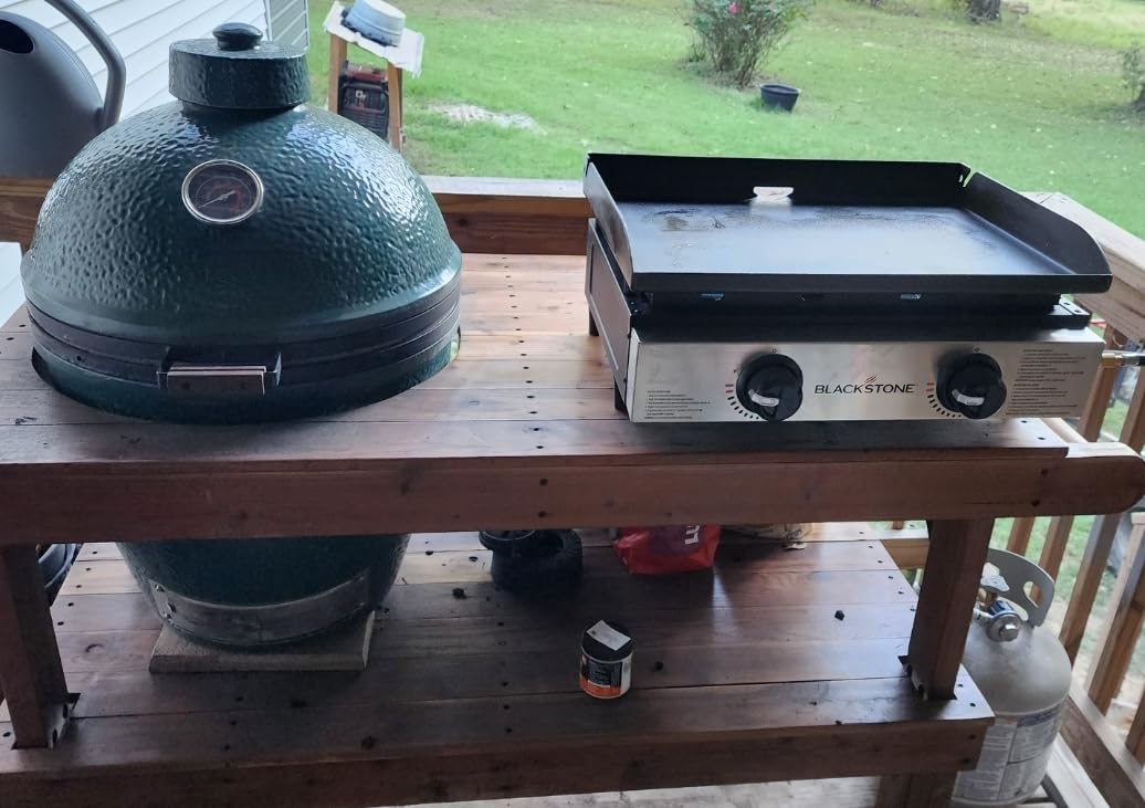 BLACKSTONE 1666 22'' Tabletop Griddle with Stainless Steel Faceplate Customer Review BLACKSTONE 1666 22'' Tabletop Griddle with Stainless Steel Faceplate - Customer Photo 1