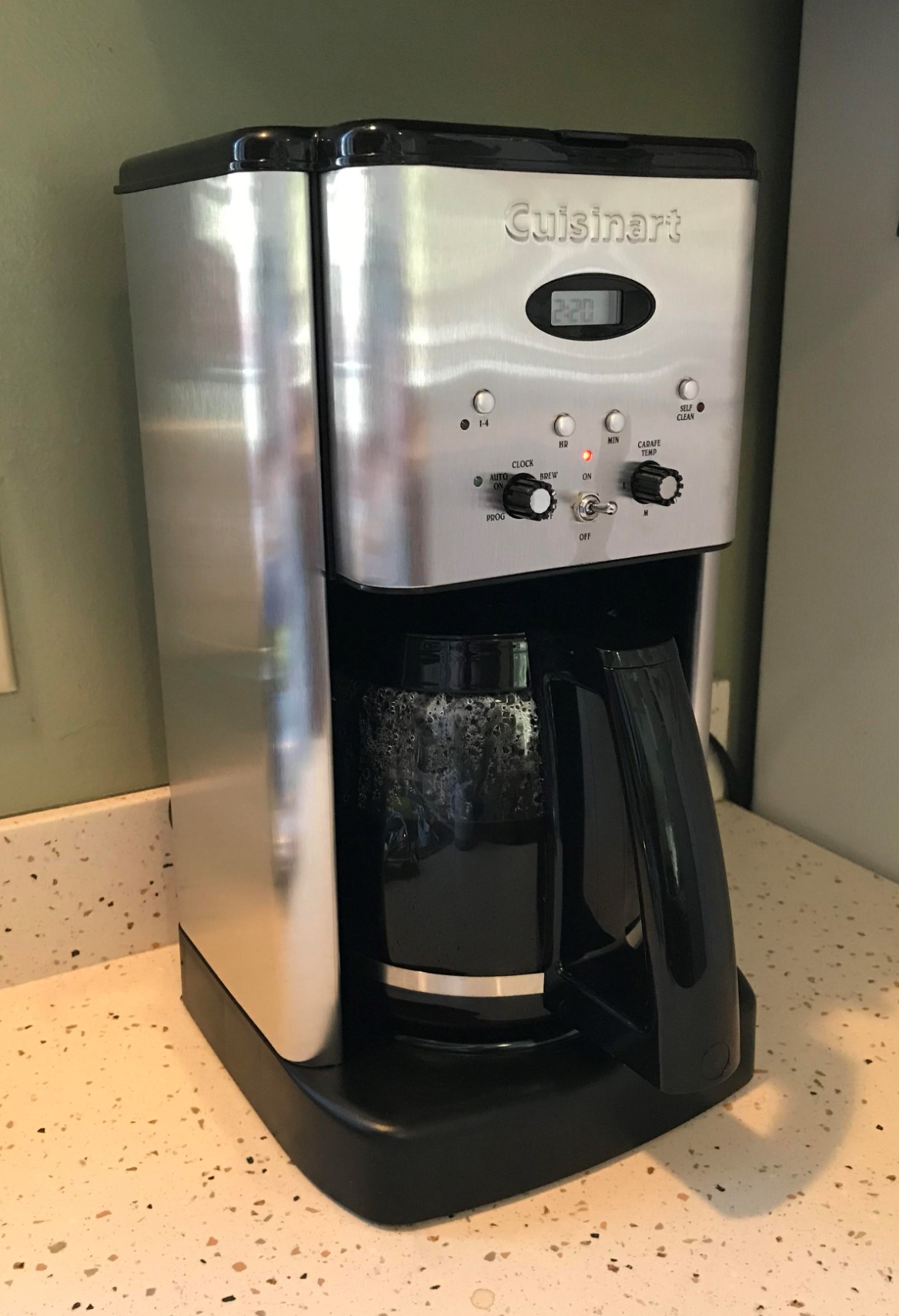 Cuisinart 12 Cup Brew Central Maker Coffee Maker, Black Stainless Steel, DCC-1200BKSNAS Customer Review Cuisinart 12 Cup Brew Central Maker Coffee Maker, Black Stainless Steel, DCC-1200BKSNAS - Customer Photo 2