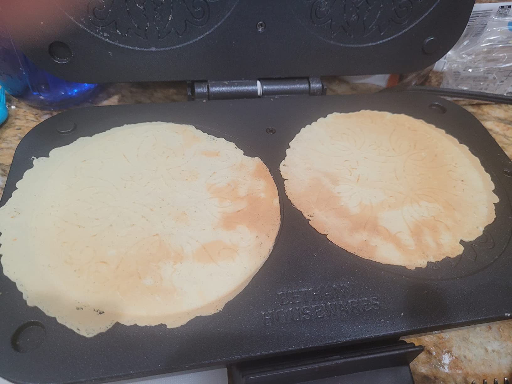Electric Krumkake Baker Bethany Housewares customer photo 1