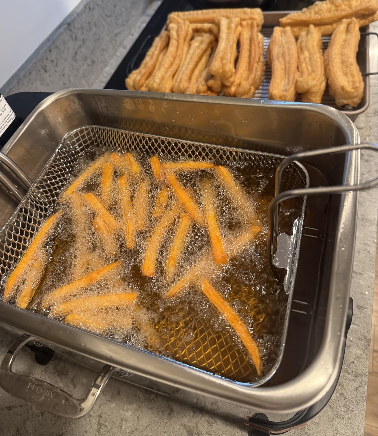 All-Clad Electric Deep Fryer with Basket and Lid, Stainless Steel Deep Fryer for Home Use, 1700W, Dishwasher Safe Customer Review All-Clad Electric Deep Fryer with Basket and Lid, Stainless Steel Deep Fryer for Home Use, 1700W, Dishwasher Safe - Customer Photo 1