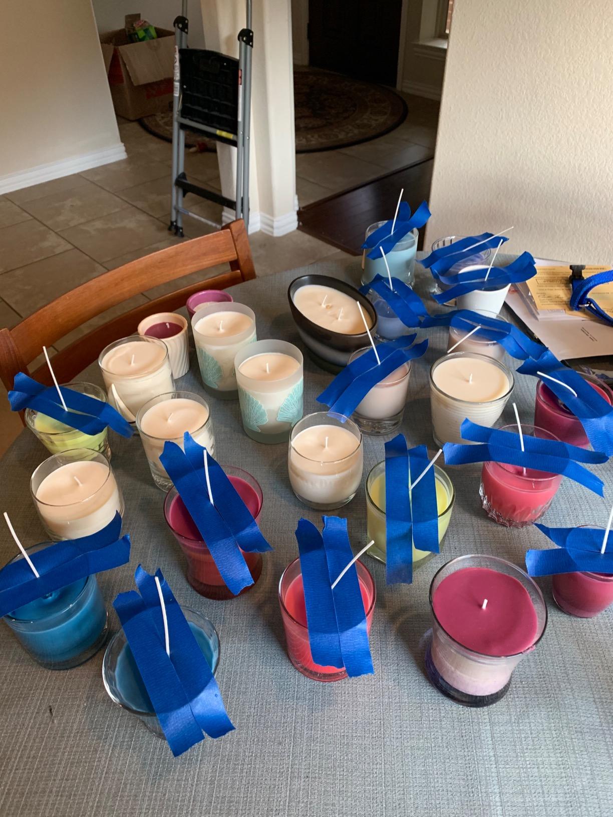 EricX Light Candle Making Pouring Pot, 4 pounds, Dripless Pouring Spout & Heat-resisting Handle Designed Wax Melting Pot, Aluminum Construction Candle Making Pitcher - Customer Photo 1