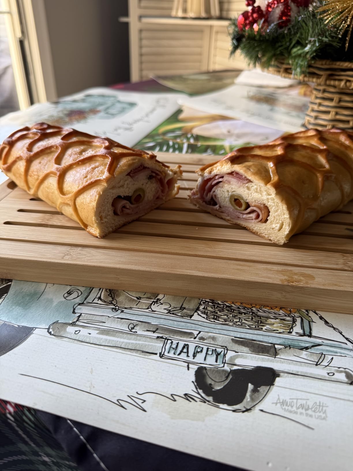 Pastry Lattice Roller Cutter - Stainless Steel Dough Lattice for Pie Pizza Bread beef wellington Pastry Crust Roller Cutter customer photo 1