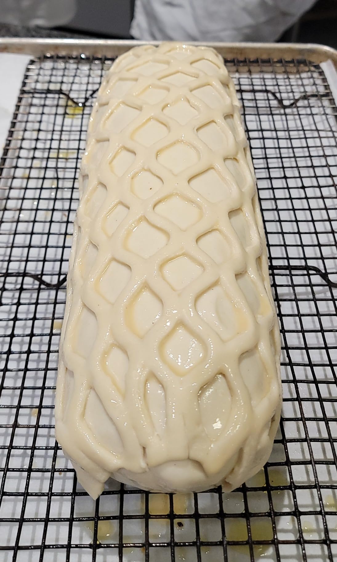 Pastry Lattice Roller Cutter - Stainless Steel Dough Lattice for Pie Pizza Bread beef wellington Pastry Crust Roller Cutter customer photo 2