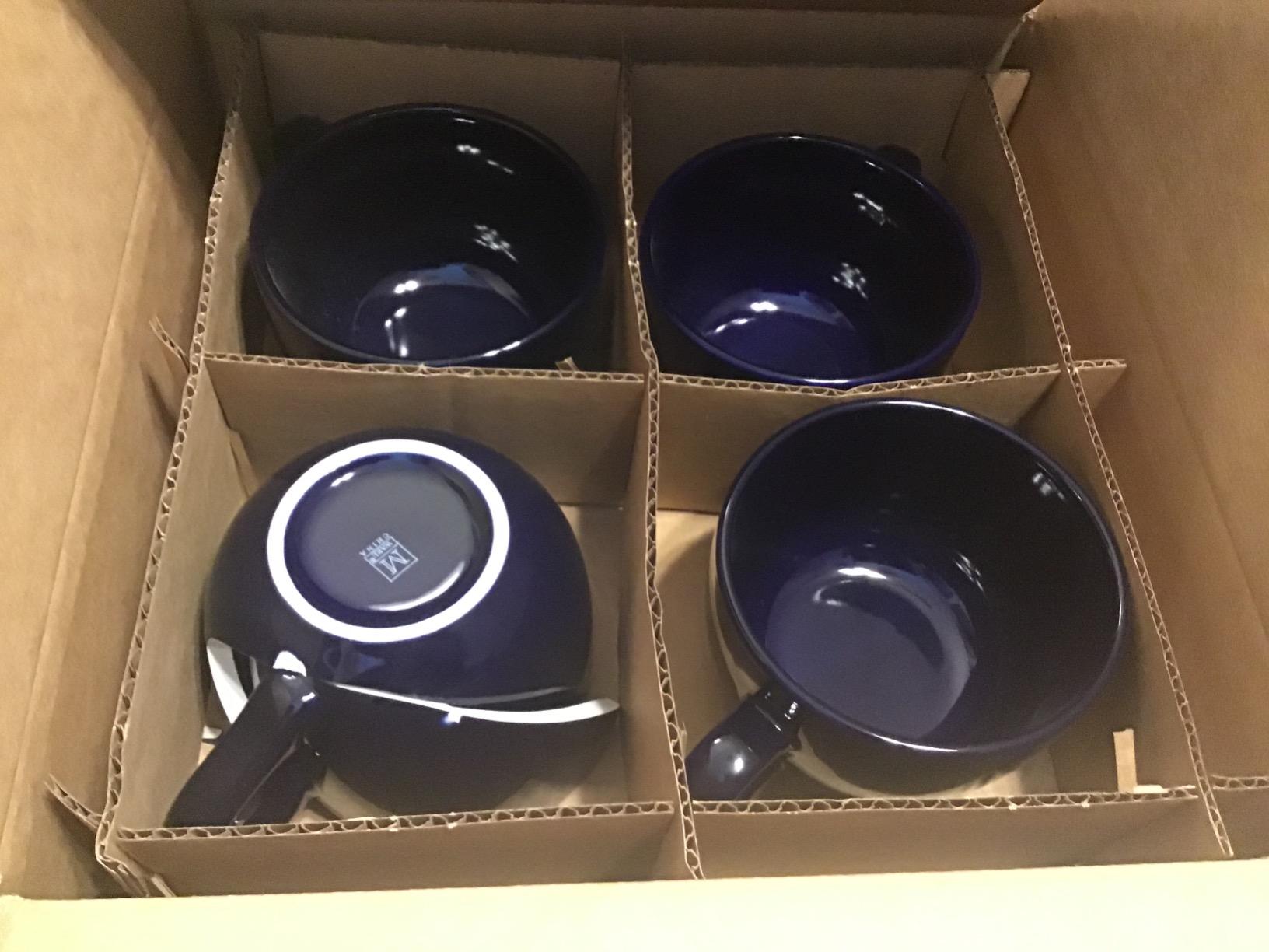 Serami Oversized Ceramic Coffee Mug with Handle - Large 22 oz Coffee Cup, Perfect for Latte, Cappuccino, Soup, Cereal - Ideal for Everyday Use - Ceramic Bowl Set, Large Coffee Mug Set (White 4 Pack) Customer Review Serami Oversized Ceramic Coffee Mug with Handle - Large 22 oz Coffee Cup, Perfect for Latte, Cappuccino, Soup, Cereal - Ideal for Everyday Use - Ceramic Bowl Set, Large Coffee Mug Set (White 4 Pack) - Customer Photo 1