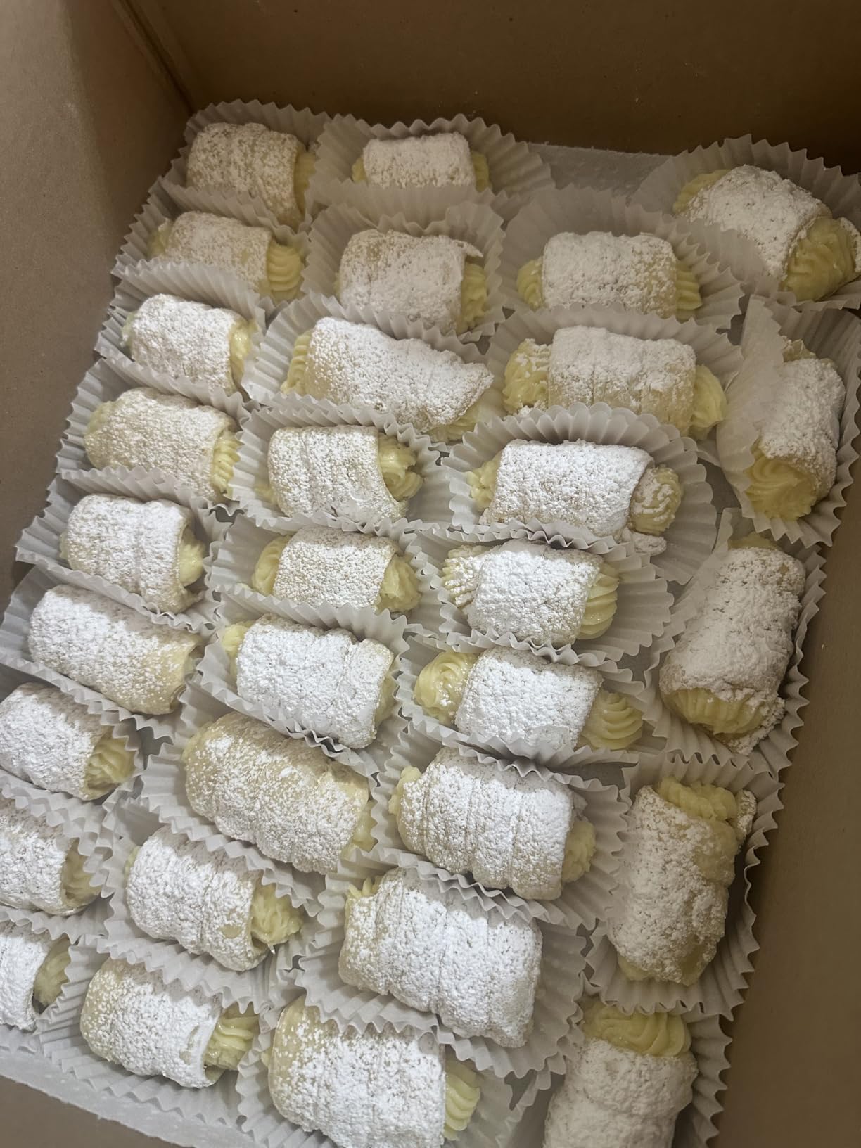 EUICAE Cannoli Tubes, 5 inch Large Stainless Steel Cannoli Forms Non-stick cream horn Danish Pastry Molds for Croissant Shell Cream Roll Pack of 15 customer photo 1