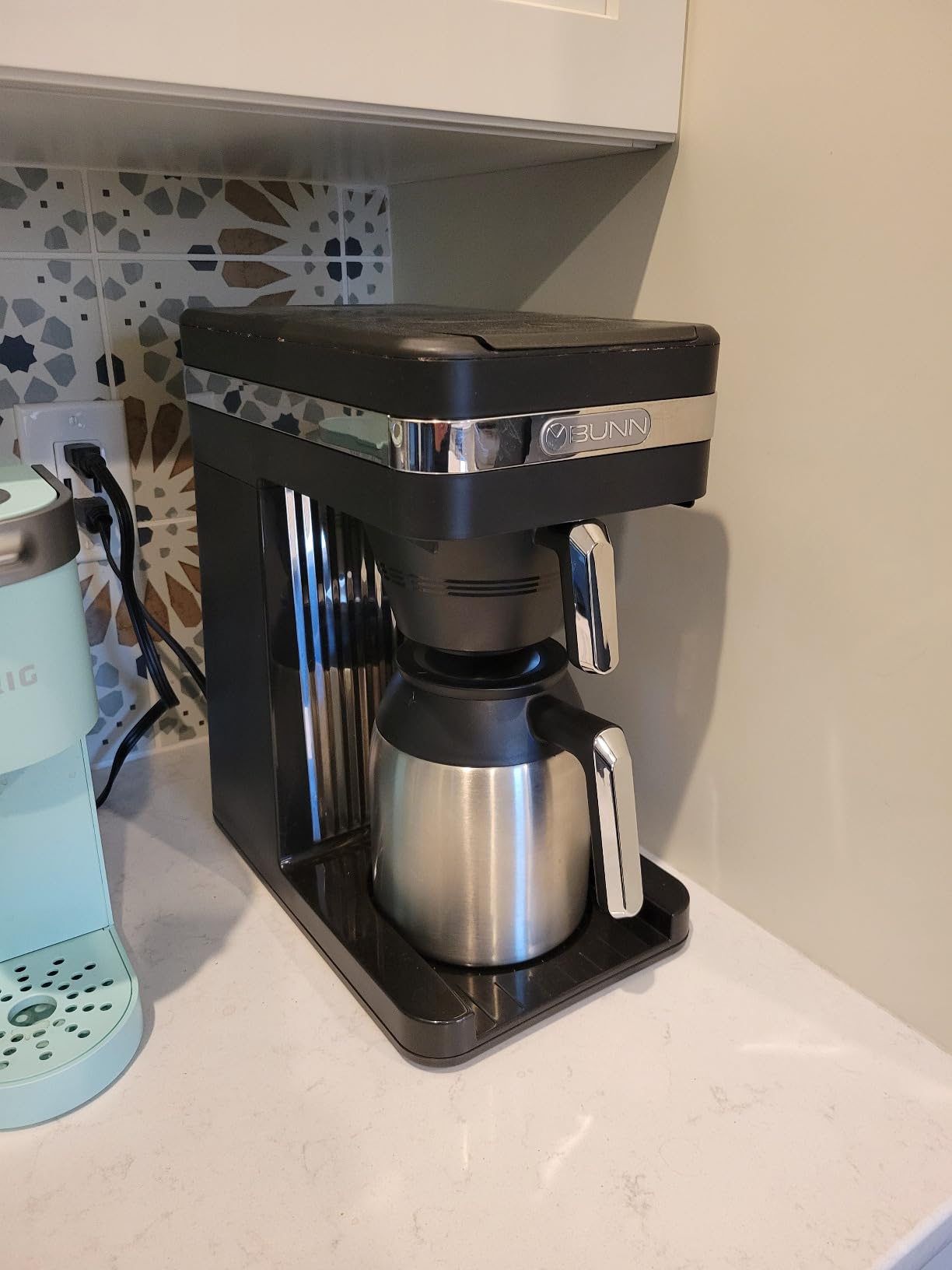 BUNN 55200 CSB3T Speed Brew Platinum Thermal Coffee Maker Stainless Steel, 10-Cup, Black - Customer Photo 2