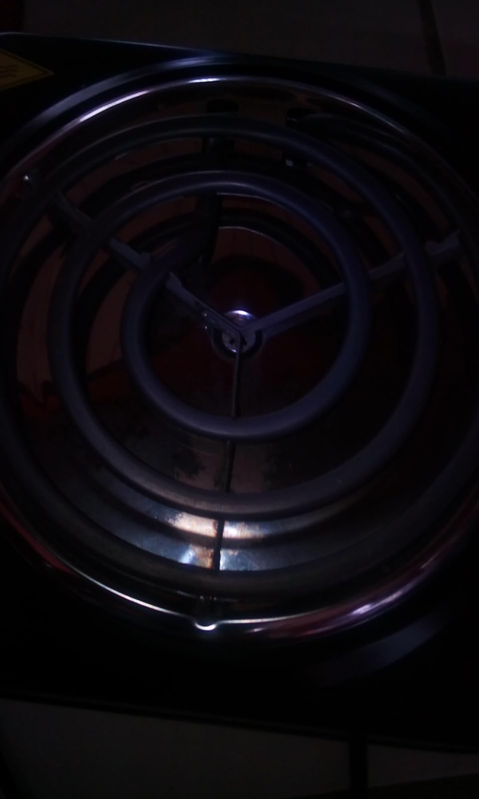 OVENTE Electric Countertop Single Burner, 1000W Cooktop with 6