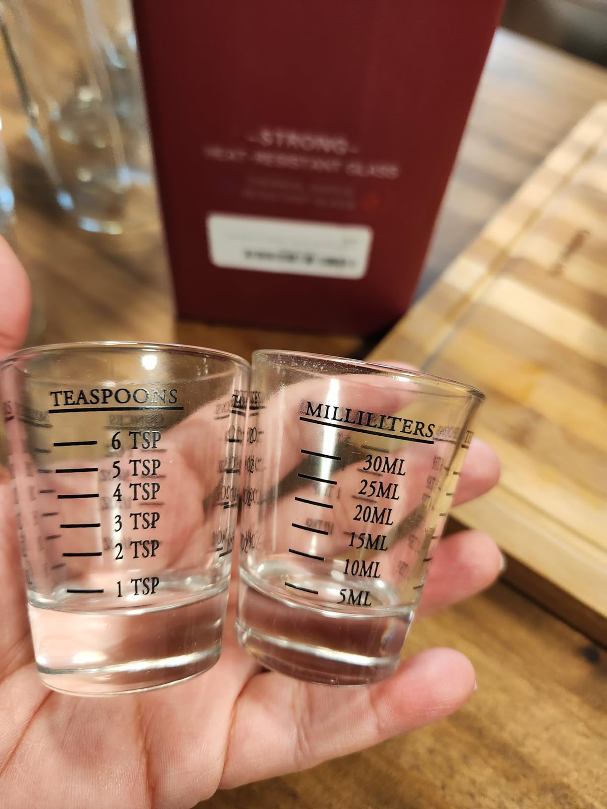 Espresso Shot Glasses, 26-Incremental Measurement, 2 OZ / 60ML (Sturdy-2 pack) - Customer Photo 0