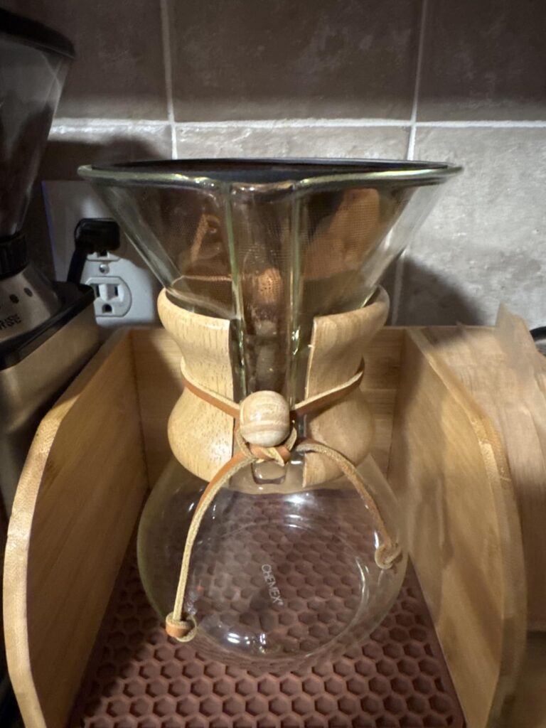 Barista Warrior Reusable Cone Coffee Filter - Stainless Steel Pour Over for Chemex, Hario V60 & Drippers, Eco-Friendly Metal Mesh, Easy to Clean - Copper - Customer Photo 1