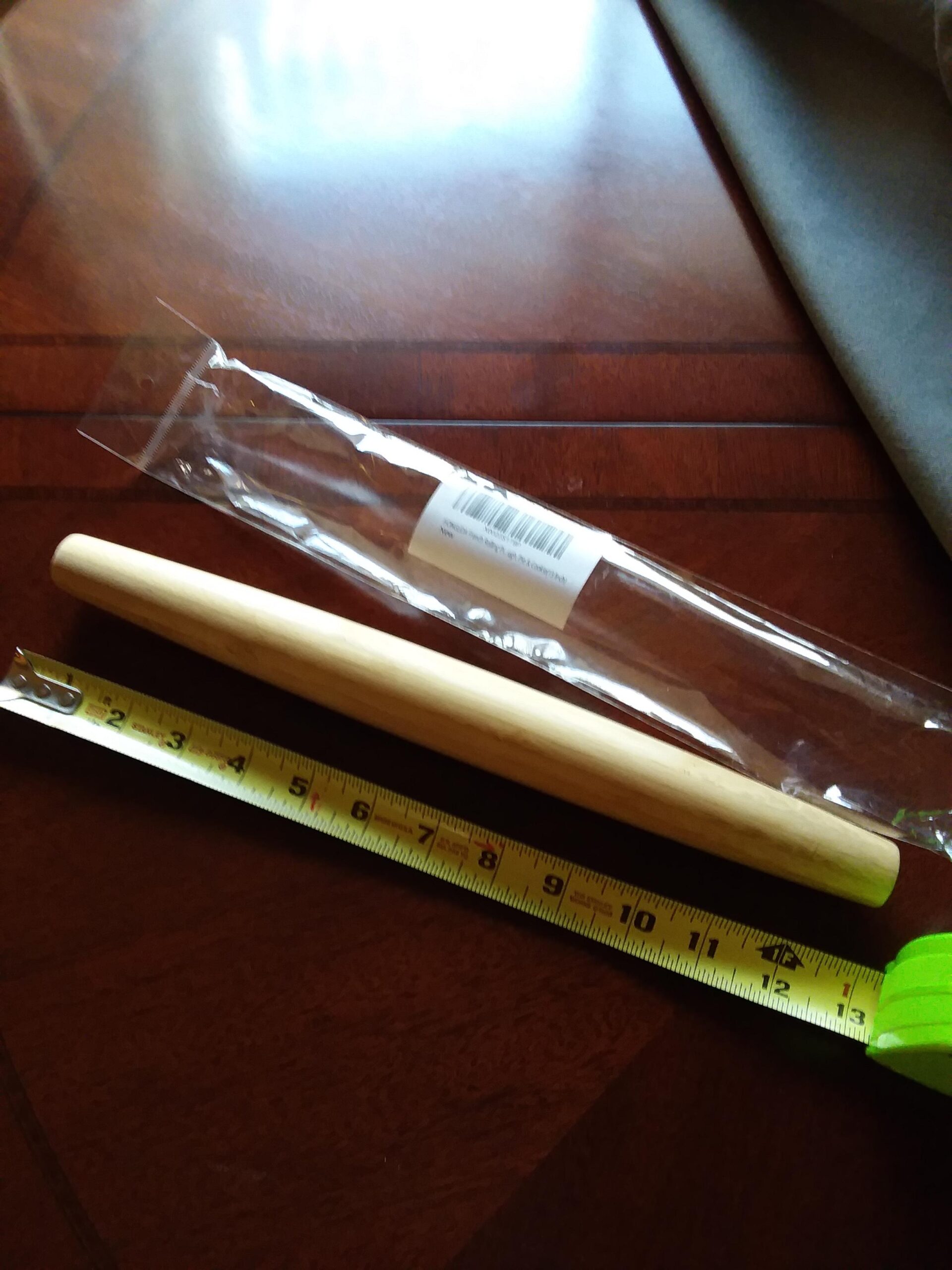 Classic French Rolling Pins Bamboo Wooden Rolling Pin for Baking Pizza Dough Pie Cookie, 13-Inch customer photo 2