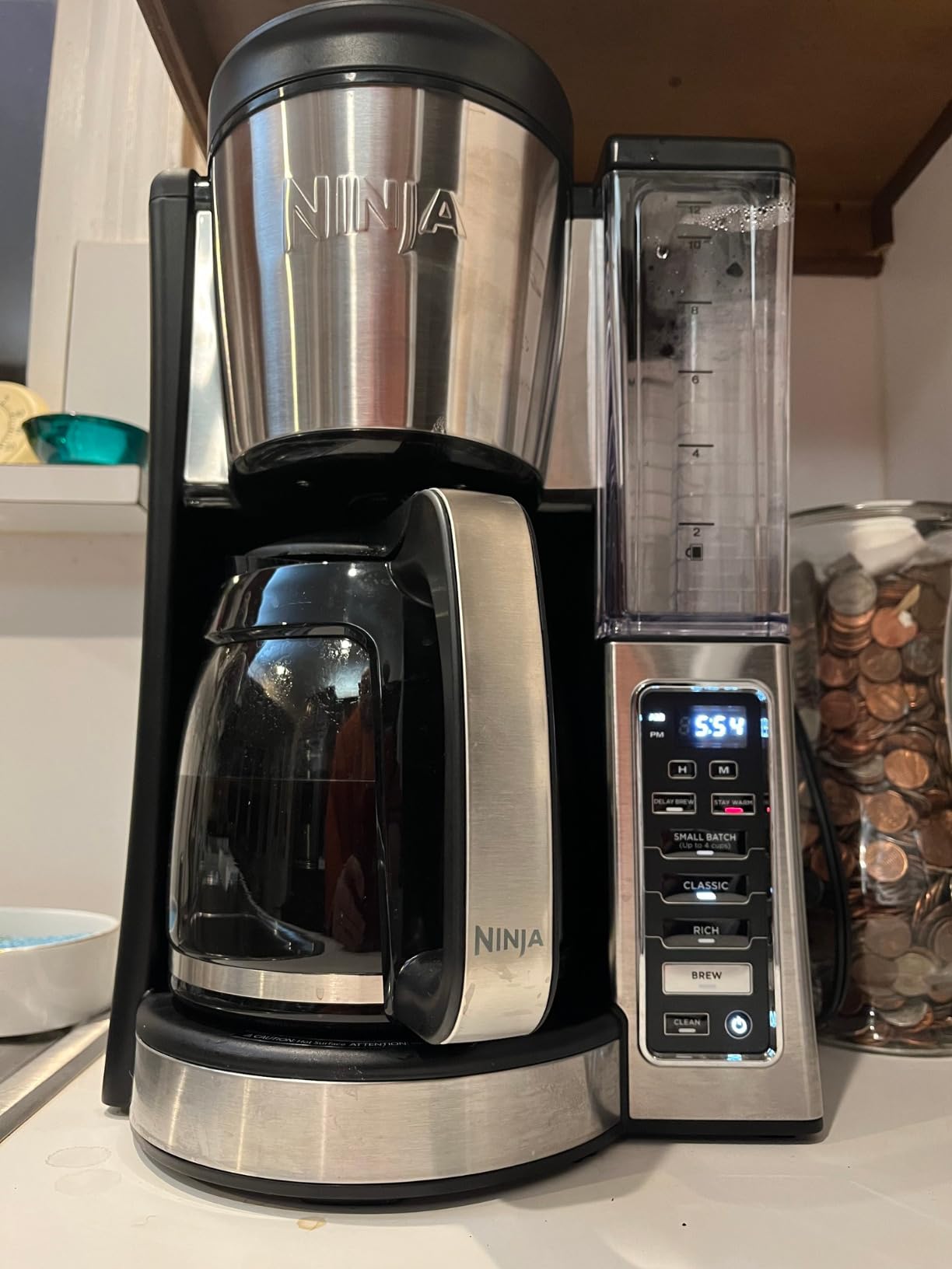 Ninja 12-Cup Programmable Coffee Brewer, 2 Brew Styles, Adjustable Warm Plate, 60oz Water Reservoir - Customer Photo 1