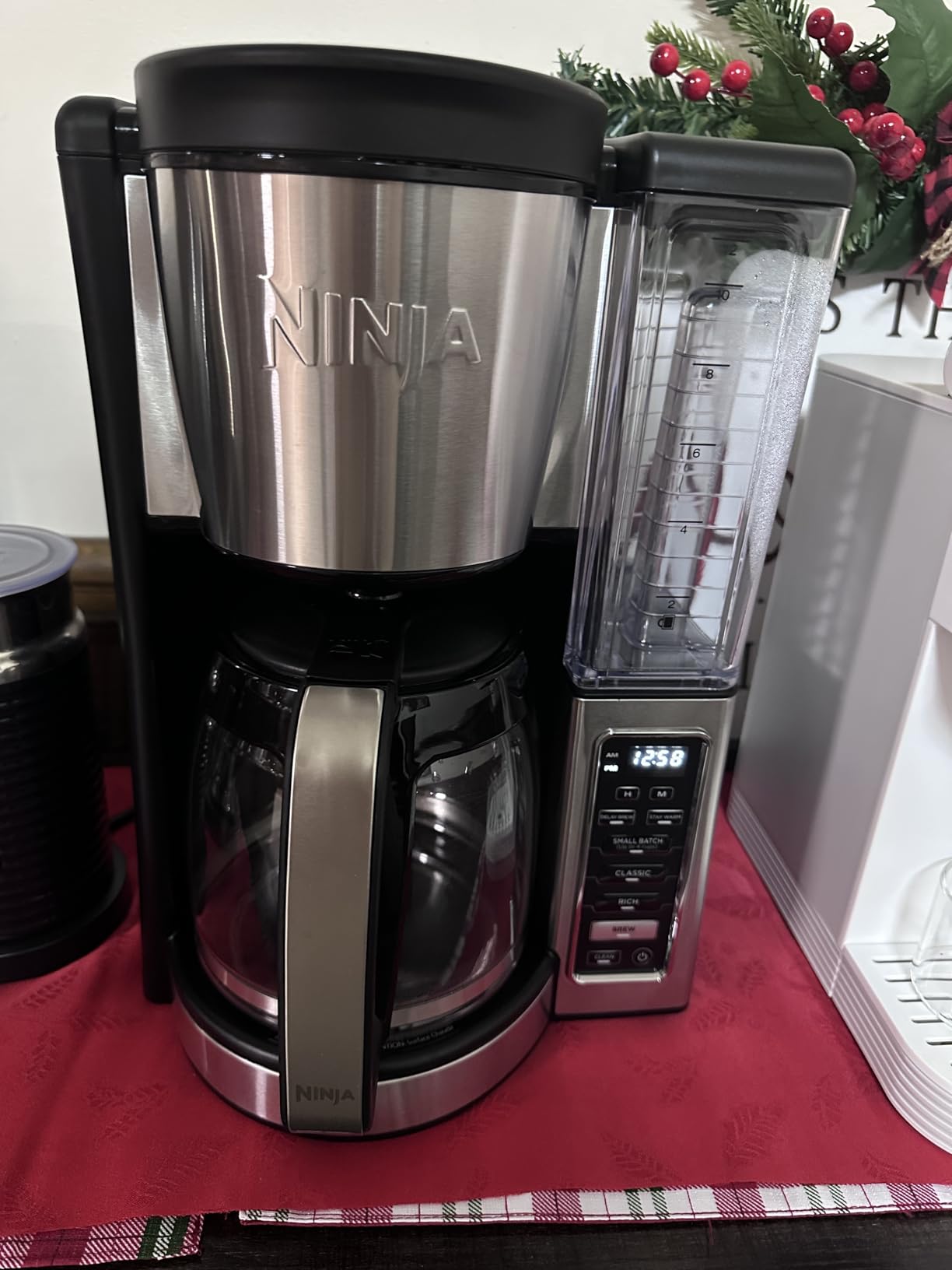 Ninja 12-Cup Programmable Coffee Brewer, 2 Brew Styles, Adjustable Warm Plate, 60oz Water Reservoir, Delay Brew - Black/Stainless Steel - Customer Photo 3