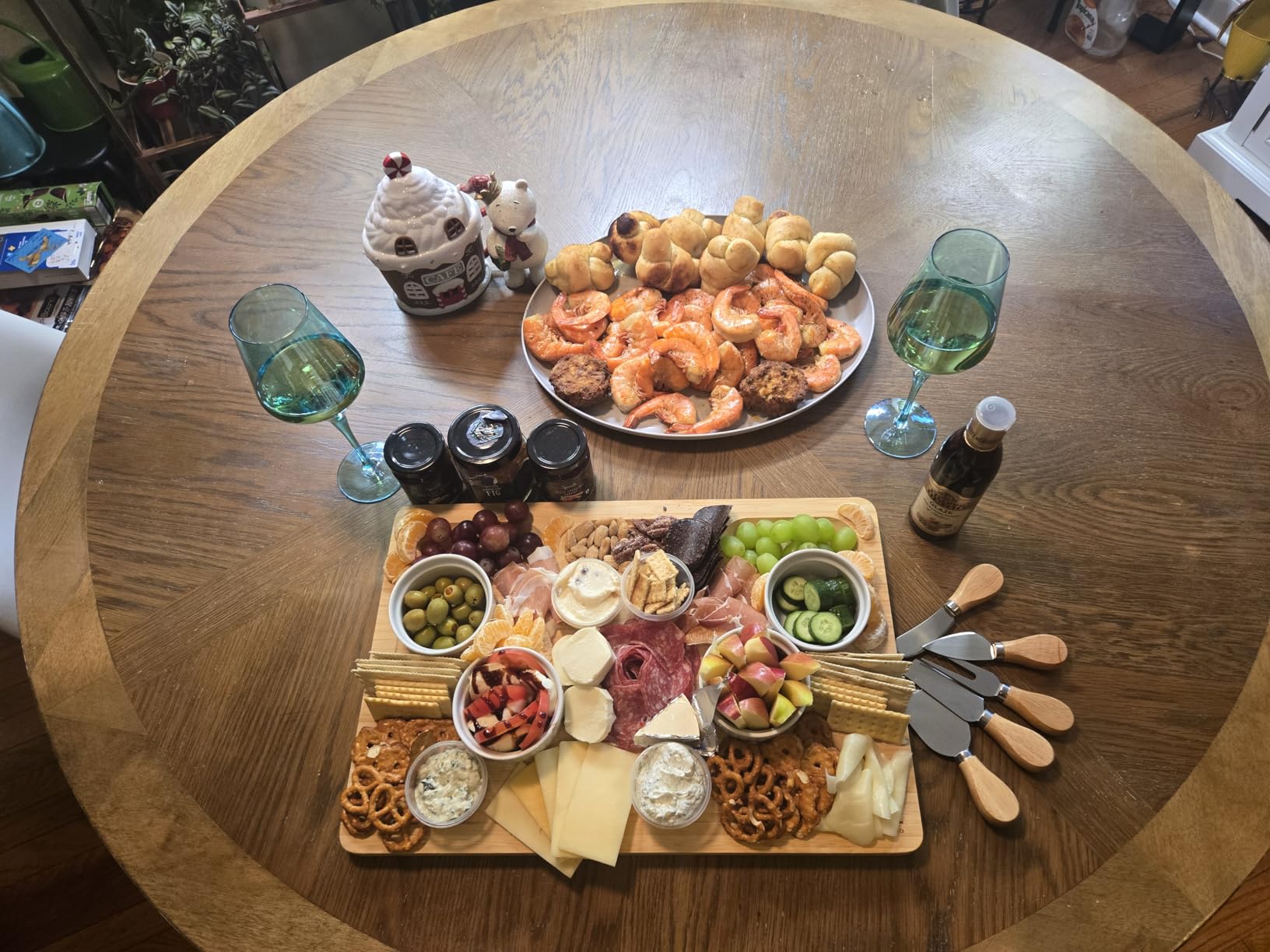 ROYAL CRAFT WOOD Premium Bamboo Charcuterie Board Set - Cheese Platter & Serving Tray & Serving Utensils - Perfect Housewarming Gift, Wedding, Bridal Shower Gift - Ideal for Entertaining and New Home customer photo 1