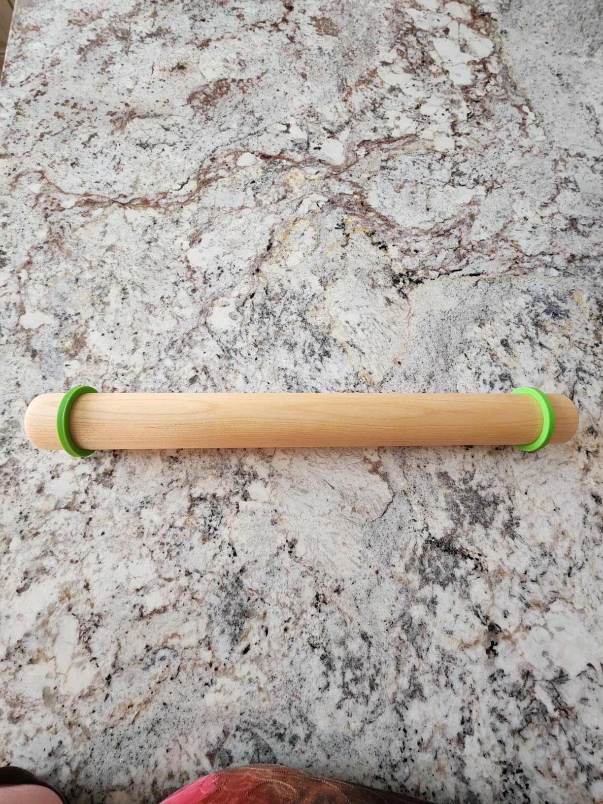 Talisman Designs Silicone Rolling Pin Bands | 8 Piece Set | Ensure Dough Thickness | Baking Accessories | Rolling Pin Thickness Rings customer photo 1