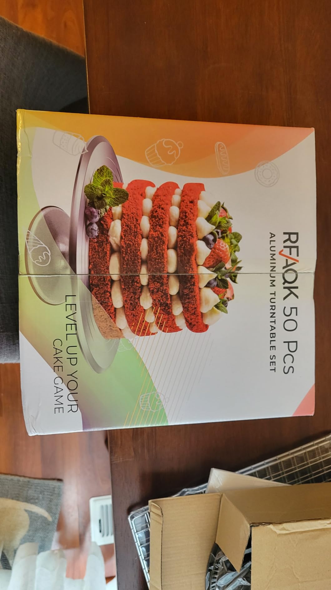 RFAQK 50PCs Cake Decorating Supplies Kit with 12