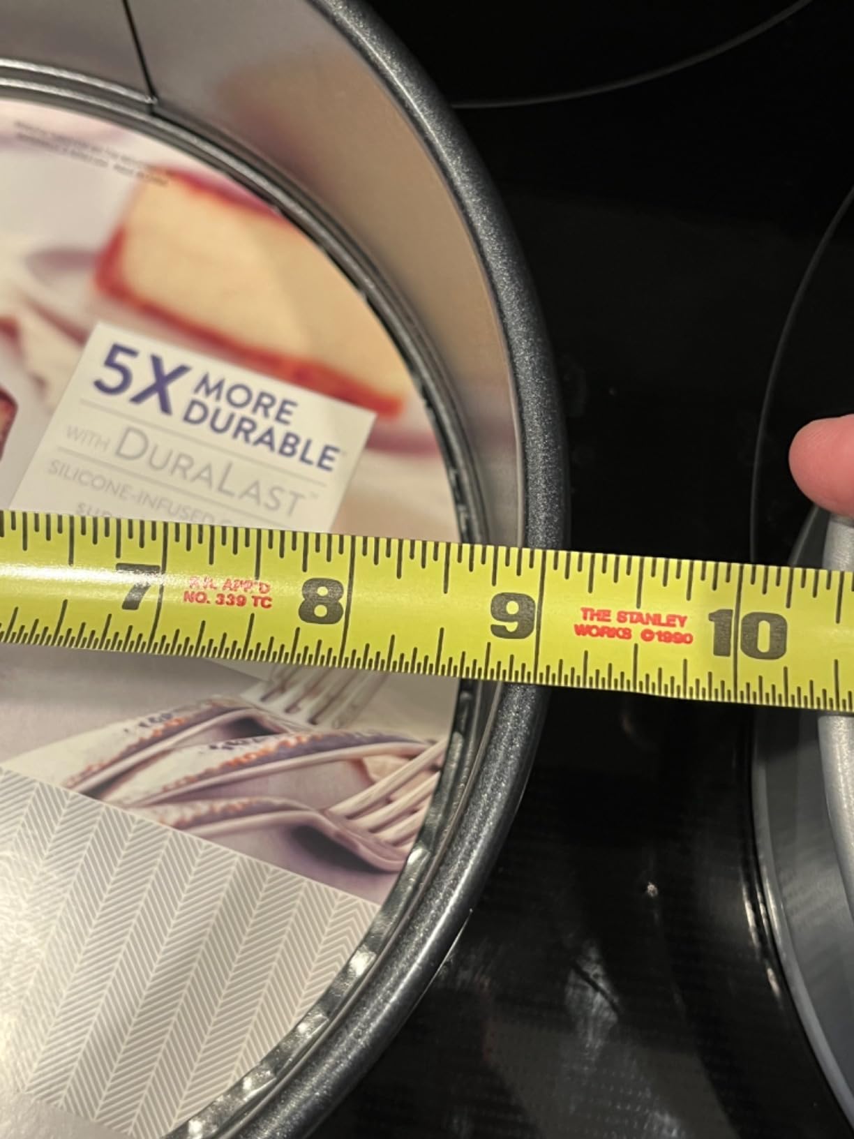 Wilton Platinum Non-Stick 9 Inch Springform Cheesecake Pan, Stainless Steel Bakeware, Made Without PFAS, Packaging May Vary customer photo 1