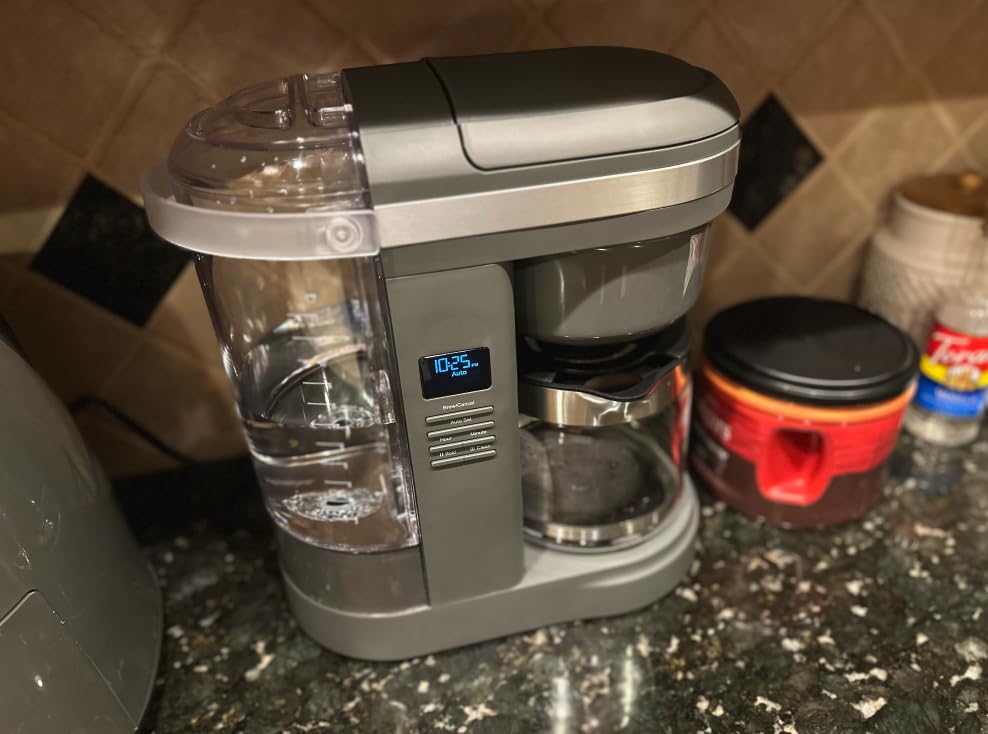 KitchenAid 12 Cup Drip Coffee Maker with Spiral Showerhead and Programmable Warming Plate - KCM1209 Customer Review KitchenAid 12 Cup Drip Coffee Maker with Spiral Showerhead and Programmable Warming Plate - KCM1209 - Customer Photo 0