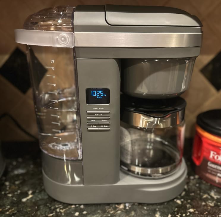 KitchenAid 12 Cup Drip Coffee Maker with Spiral Showerhead and Programmable Warming Plate - KCM1209 Customer Review KitchenAid 12 Cup Drip Coffee Maker with Spiral Showerhead and Programmable Warming Plate - KCM1209 - Customer Photo 1