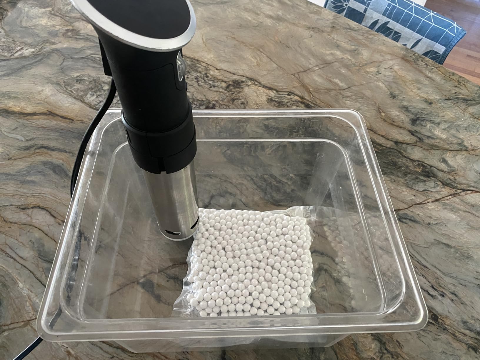 Ceramic Pie Weights Reusable 10mm Baking Beans Pie Crust Weights Natural Ceramic Stoneware with Wheat Straw Container customer photo 1