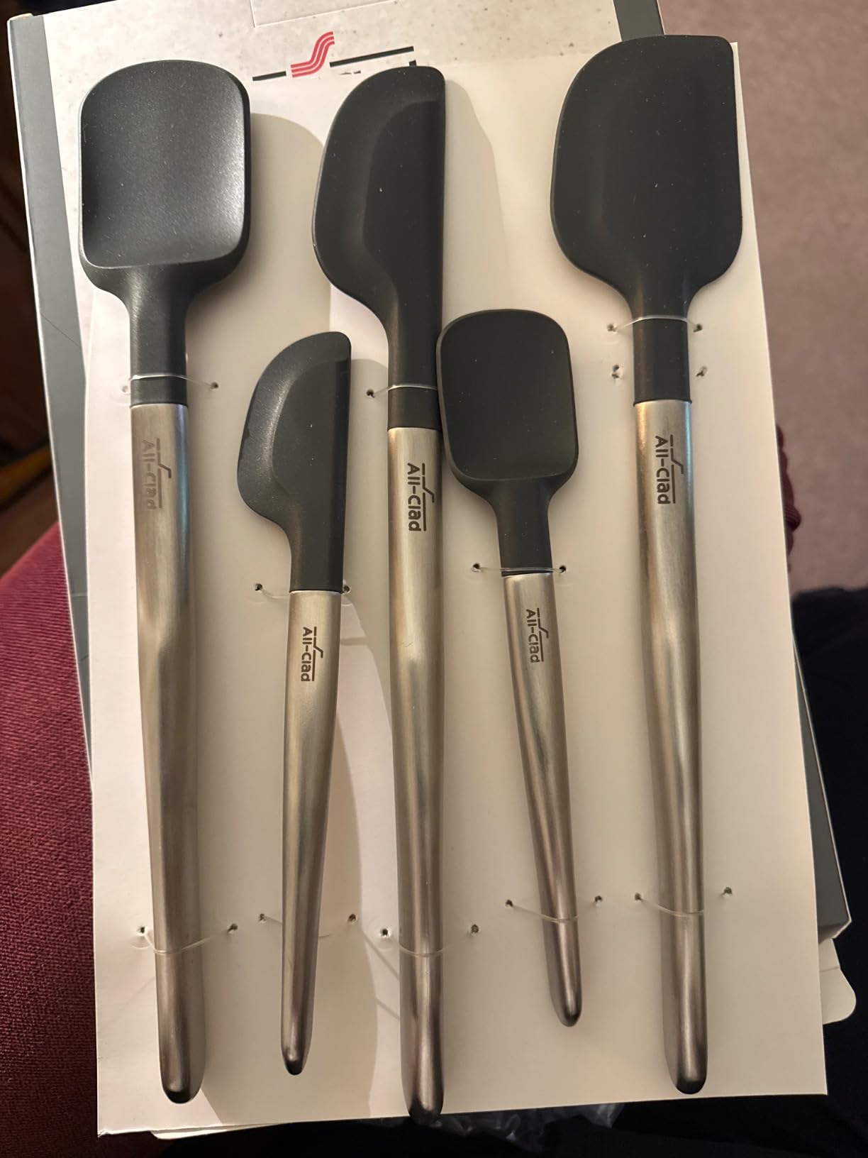 All-Clad Specialty Silicone Kitchen Gadgets Pastry Brush Kitchen Tools, Kitchen Hacks Silver customer photo 1