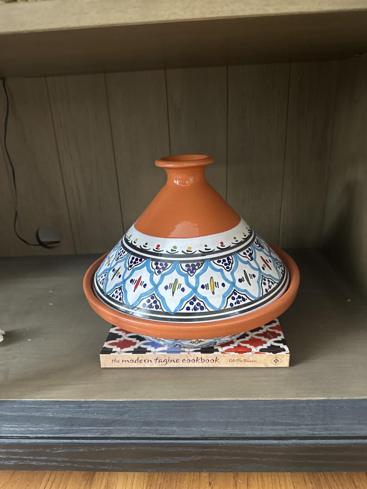 Kamsah Tagine Pot for Cooking and Flavor Enrichment - Large Clay Pot 12