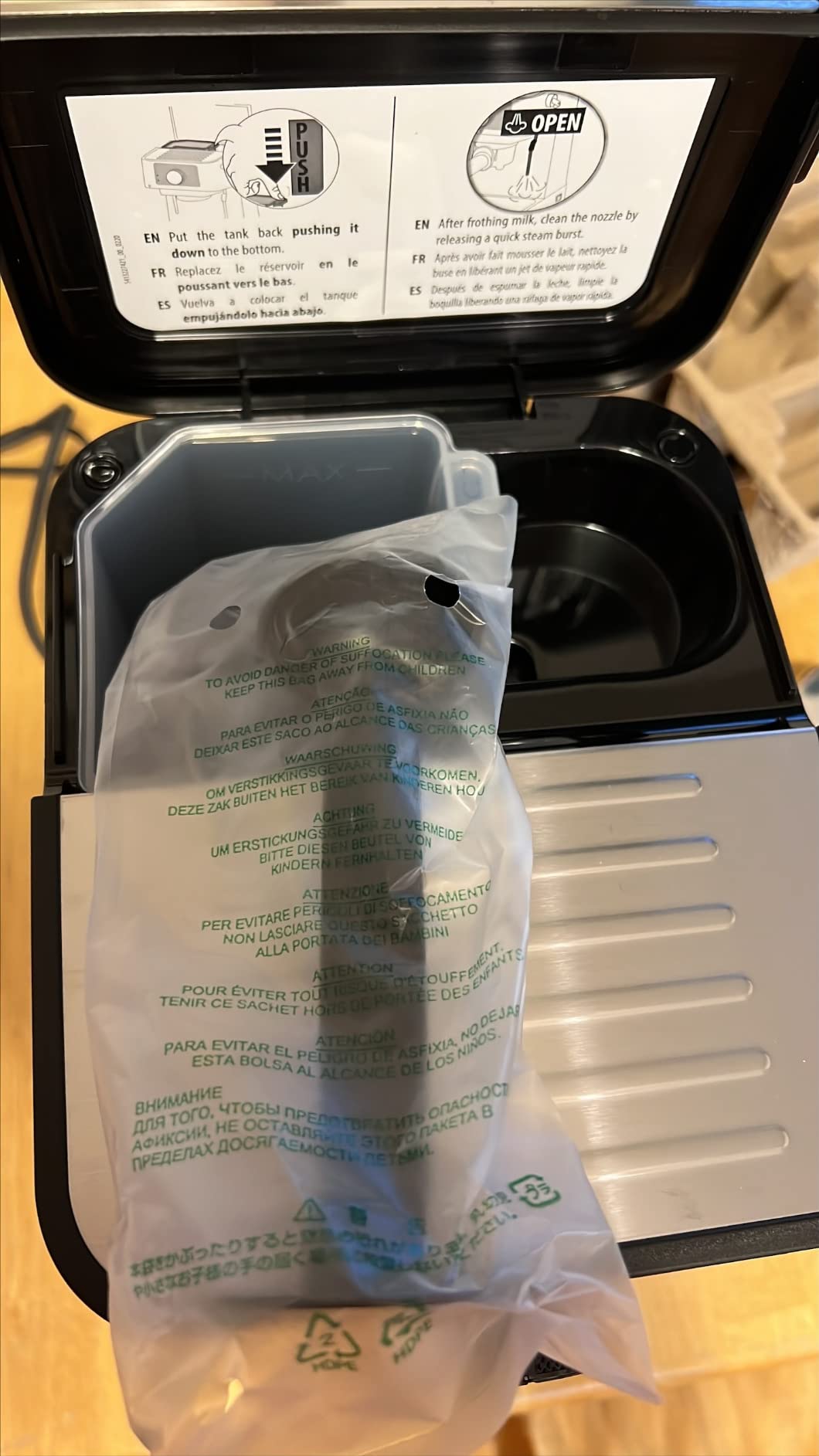 De'Longhi Stilosa Manual Espresso Machine, Compact Coffee Maker, 15 Bar Pump Pressure, Manual Milk Frother Steam Wand for Authentic Single & Double Espresso, Lattes & Cappuccinos, Tamper Included - Customer Photo 0