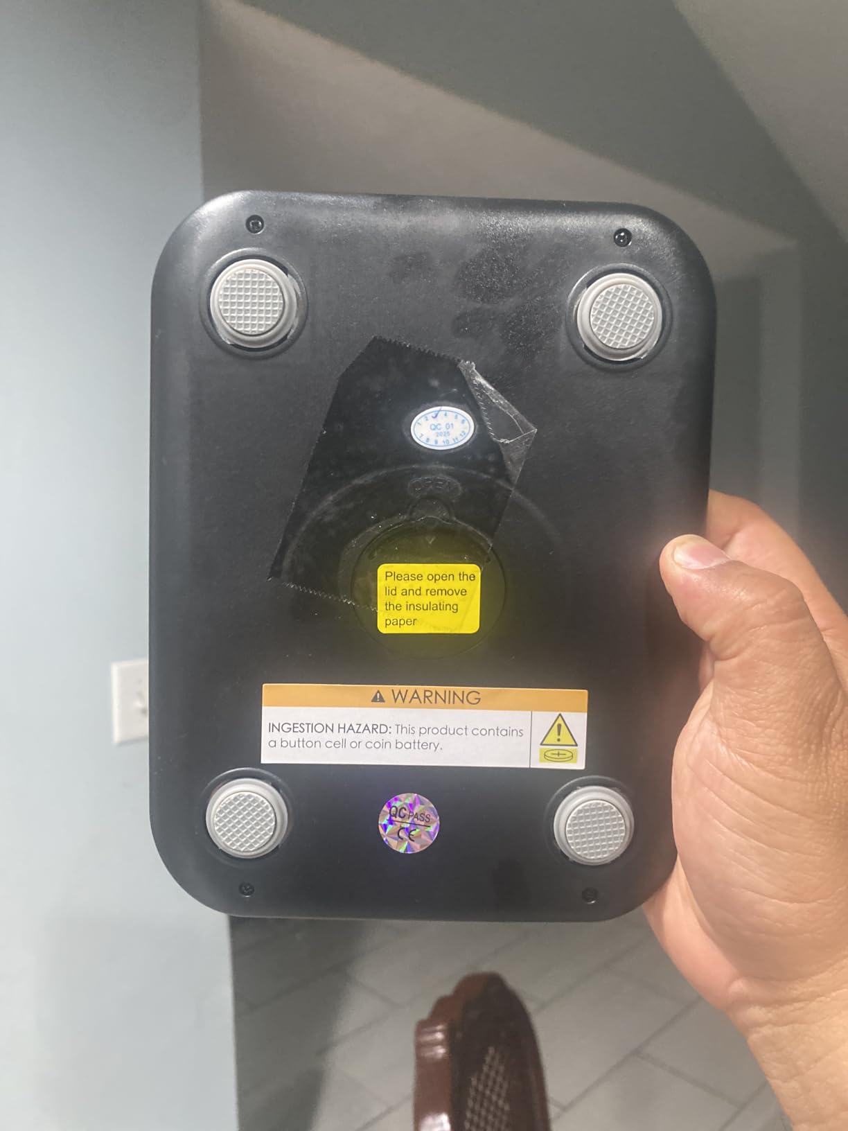 CROWNFUL Food Scale, 11 lb Digital Kitchen Scales with Built-in Coin Battery, Weight Ounces and Grams for Cooking and Baking, 6 Units with Tare Function, LCD Display, 304 Stainless Steel Customer Review CROWNFUL Food Scale, 11 lb Digital Kitchen Scales with Built-in Coin Battery, Weight Ounces and Grams for Cooking and Baking, 6 Units with Tare Function, LCD Display, 304 Stainless Steel - Customer Photo 0