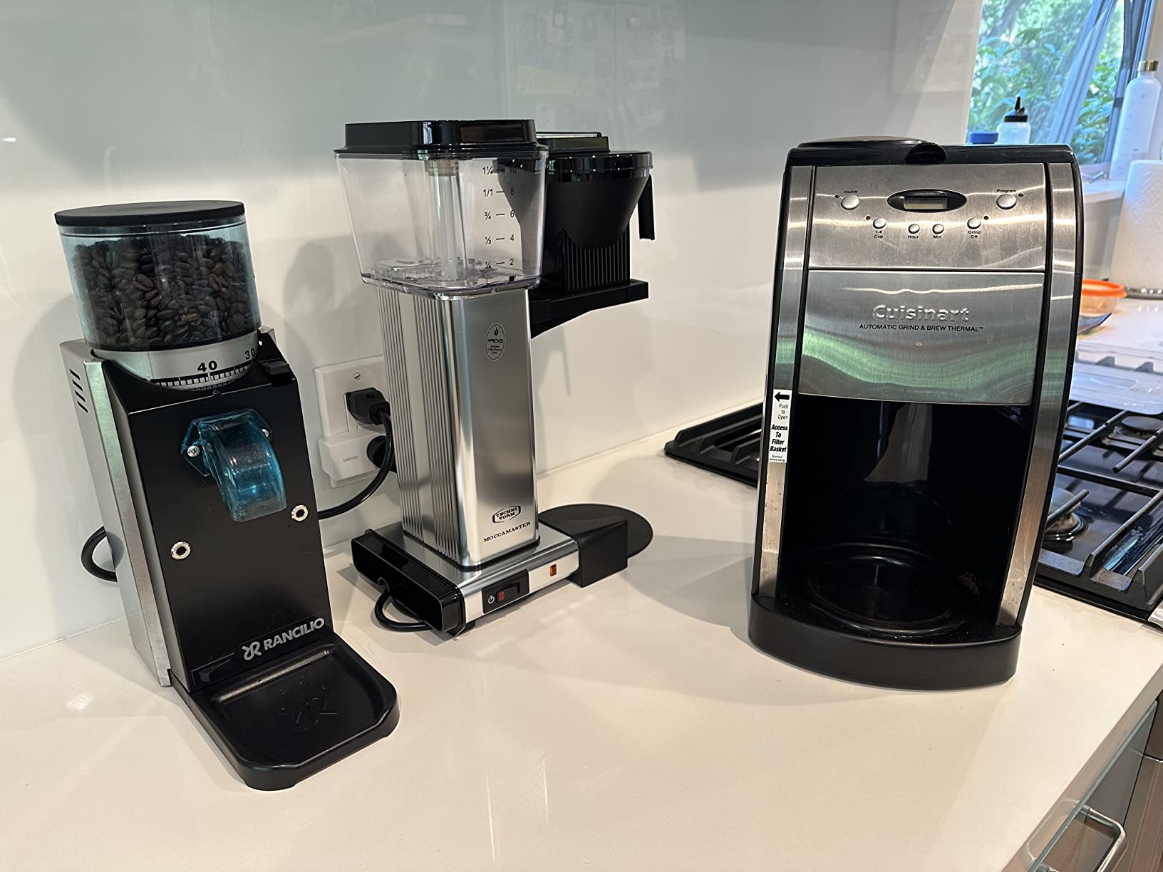 Technivorm Moccamaster 79317 KBGT thermal Carafe 10-Cup Coffee Maker 40 Ounce, Stone Grey 1.25l - Customer Photo 1