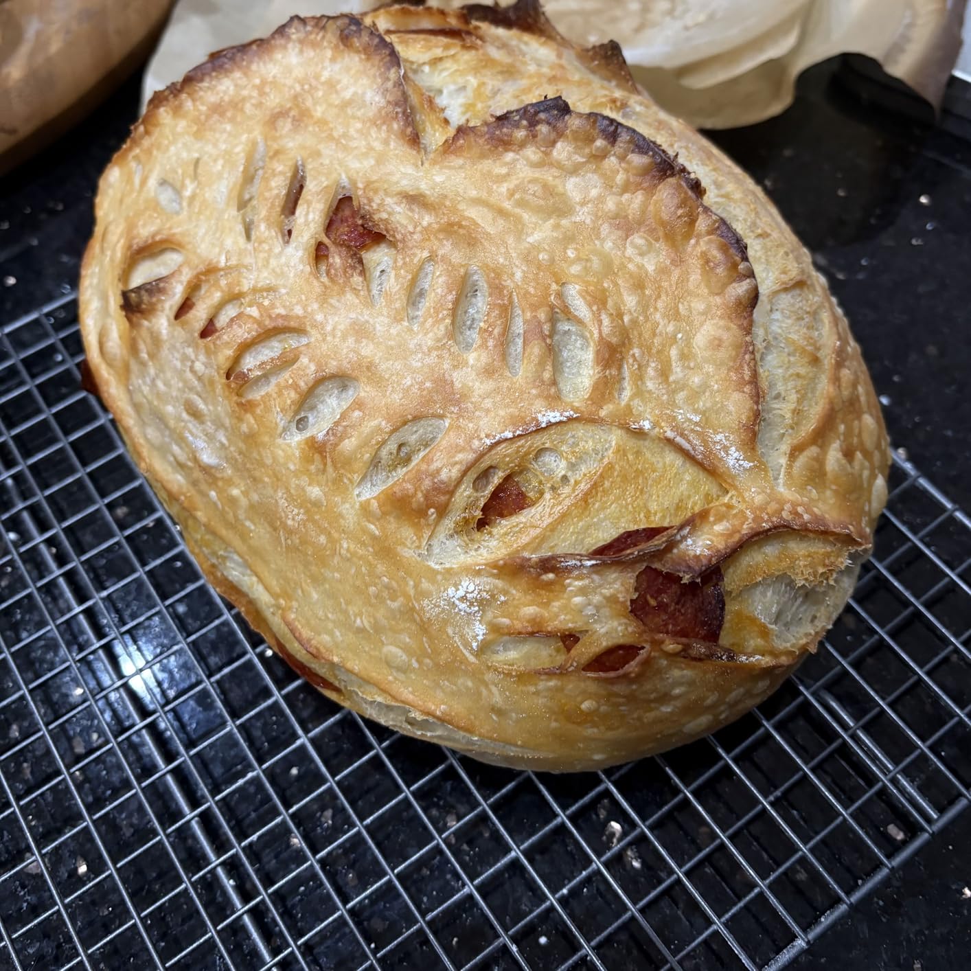 HULISEN Flour Duster for Baking, One-Handed Operation, 304 Stainless Steel Powdered Sugar Shaker Duster, Pick Up and Dust Flour Sifter, Gift Package customer photo 1