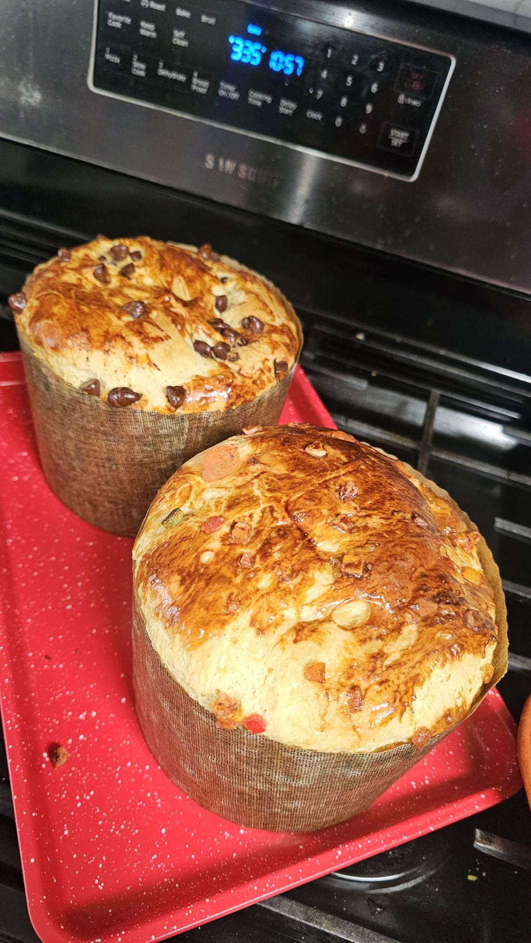 28 oz Panettone Paper Mold Large | 12 Pack | Non Stick Panetonne Mold Panettone Pan Easter Bread Paper Baking Mold Paska Kulich Pascha customer photo 1