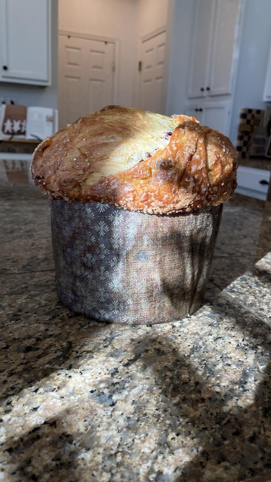 28 oz Panettone Paper Mold Large | 12 Pack | Non Stick Panetonne Mold Panettone Pan Easter Bread Paper Baking Mold Paska Kulich Pascha customer photo 2