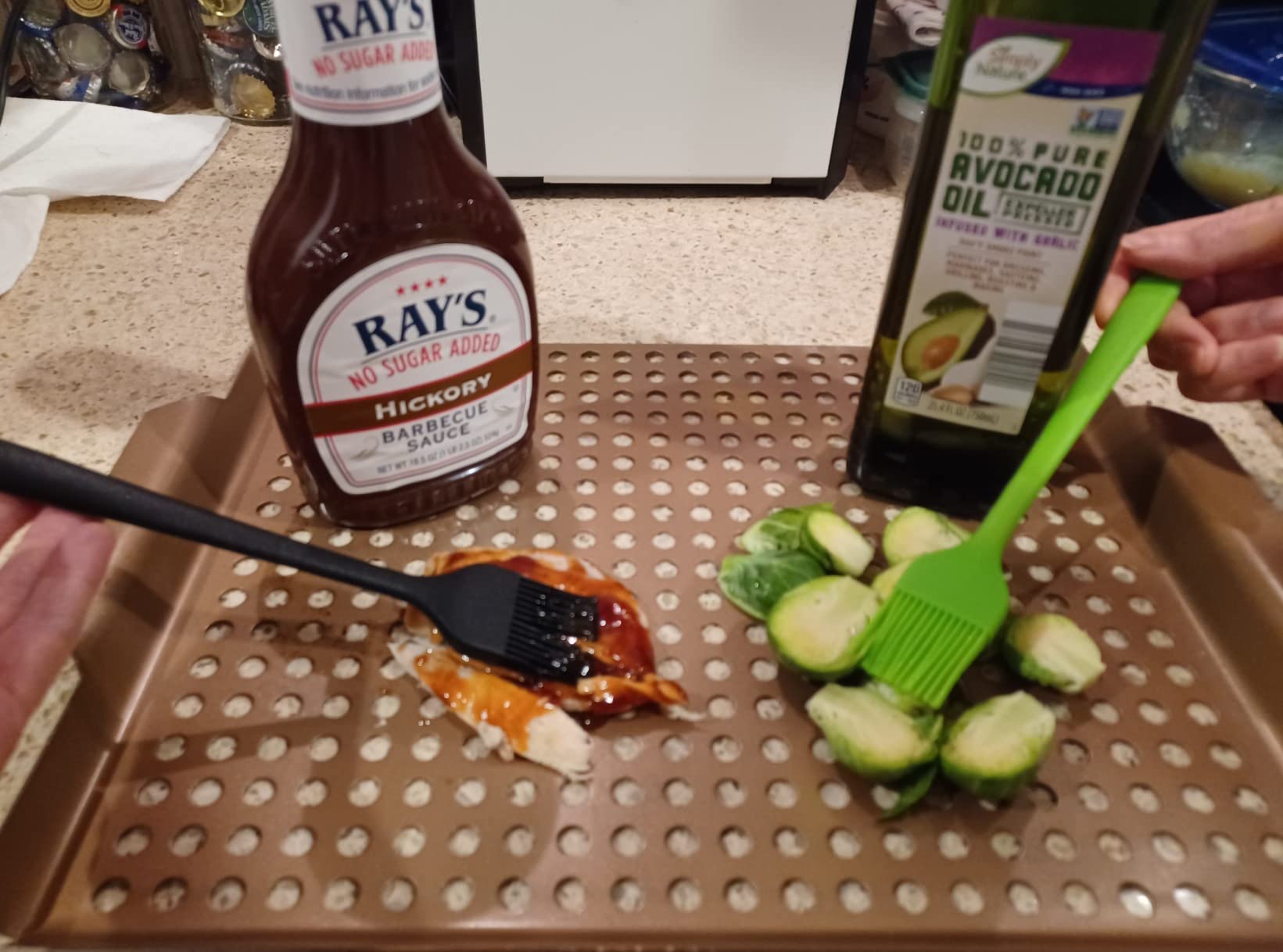 Ortarco Silicone Basting Pastry Brush for Baking Cooking Bbq Grill Spread Oil Butter Sauce 2 Pack customer photo 1