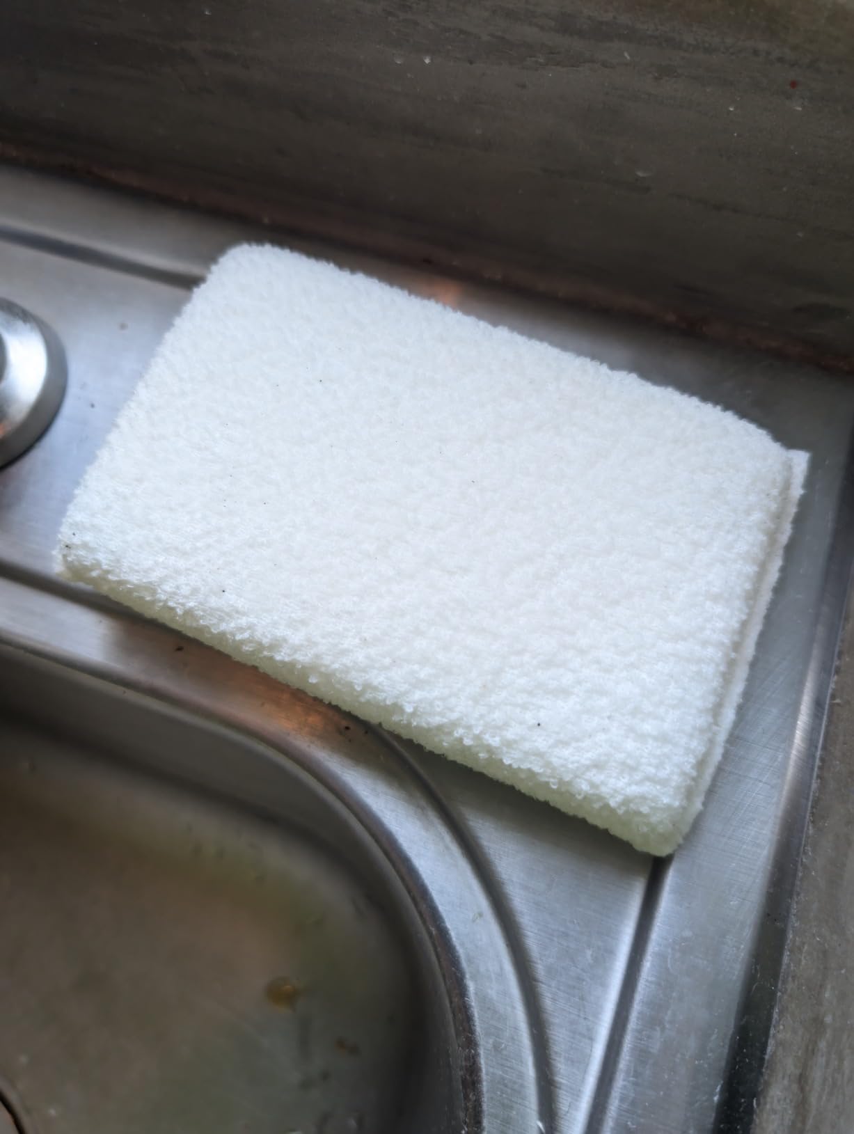 Practical Matter Kitchen Sponge, Organic Cotton Fiber All-Purpose Dish Sponges for Washing Dishes and Cleaning All Surfaces, Durable Non Scratch Scrub, 6 Count Value Pack - Customer Photo 2