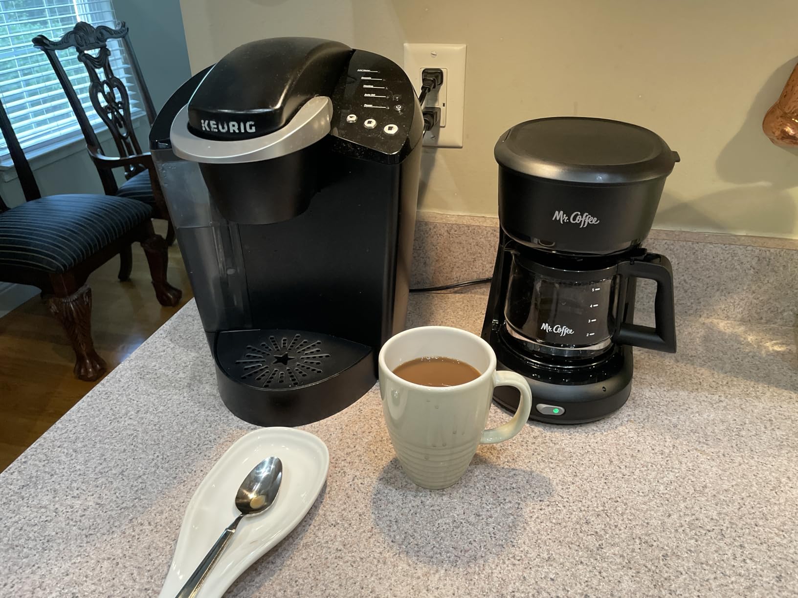 Mr. Coffee 5-Cup Mini Brew Switch Coffee Maker, Black - Customer Photo 1