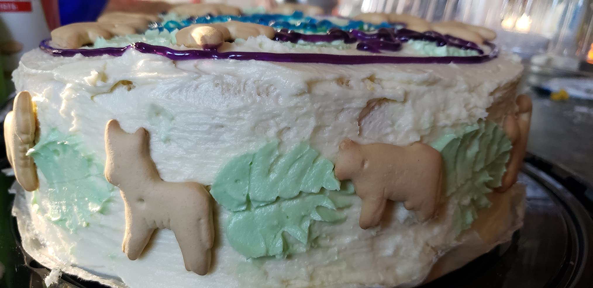 Konsait 20 Pack Cake Stencil Templates Decoration, Reusable Cake Cookies Baking Painting Journal Mold Tools, Dessert, Coffee Decorating Leaves Butterfly Flowers Bird Dragonfly for DIY Craft Decor customer photo 2