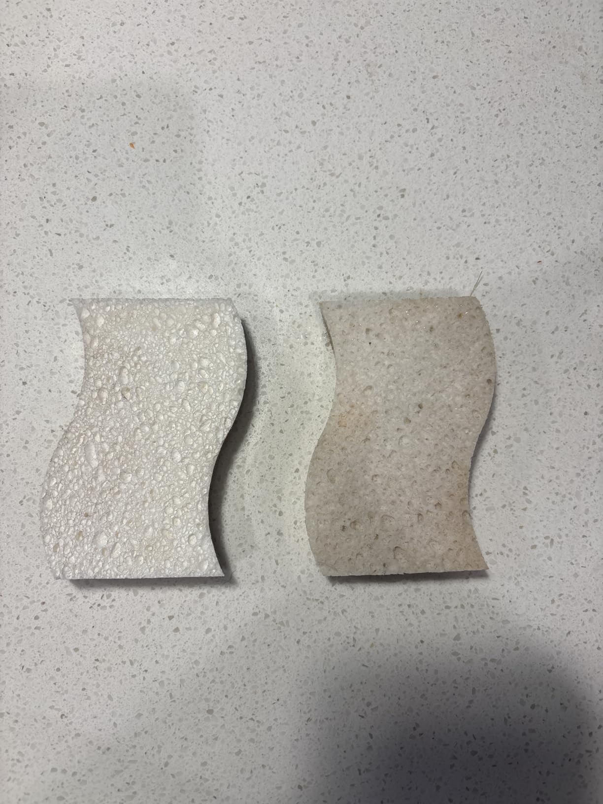 Biodegradable Natural Kitchen Sponge - Compostable Cellulose and Coconut Walnut Scrubber Sponge (12 Pack) - Customer Photo 2