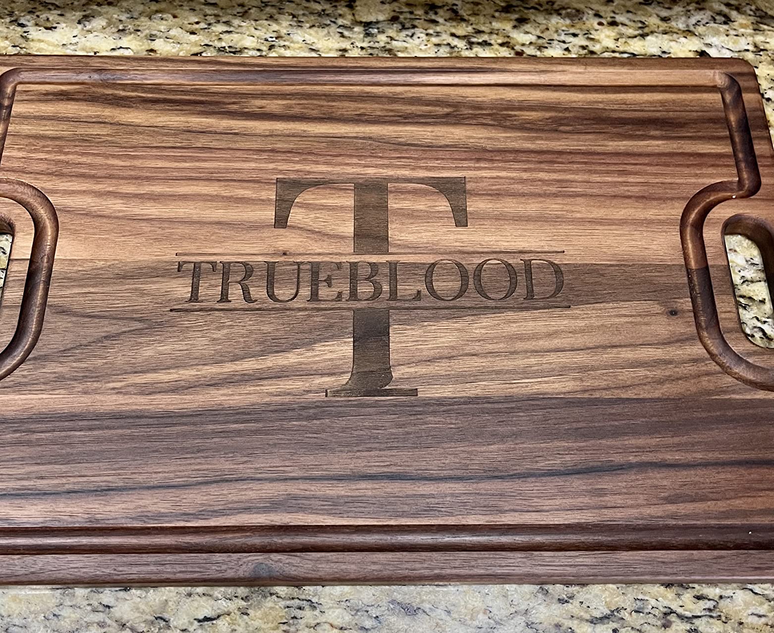 Refine Kitchenware Personalized Cutting Board, USA Made Custom Monogrammed Cutting Board, Custom Wedding Gift, Personalized Charcuterie Board, Made in the USA Customer Review Refine Kitchenware Personalized Cutting Board, USA Made Custom Monogrammed Cutting Board, Custom Wedding Gift, Personalized Charcuterie Board, Made in the USA - Customer Photo 2