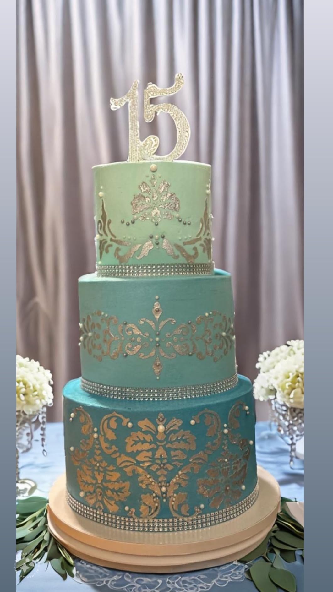 BINBE 14 Pcs Cake Decorating Stencils for Floral Wedding & Special Cakes - DIY Baking Decor Mold customer photo 1