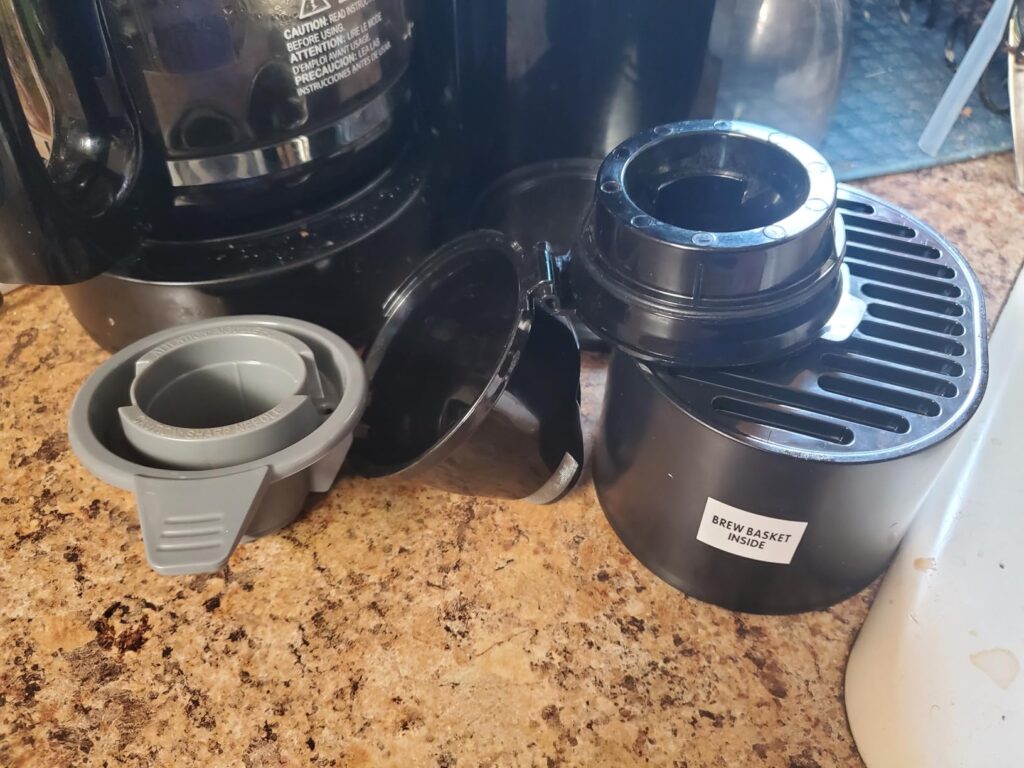 Hamilton Beach FlexBrew Trio 2-Way Coffee Maker, Compatible with K-Cup Pods or Grounds, Combo, Single Serve & Full 12c Pot, Black - Fast Brewing (49902) - Customer Photo 0