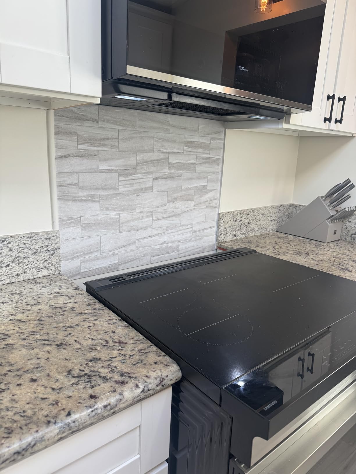 Art3d 102-Piece Peel and Stick Tile Backsplash for Kitchen Bathroom, 3in. × 6in. Stick on Subway Tile Rust Slate - Customer Photo 3