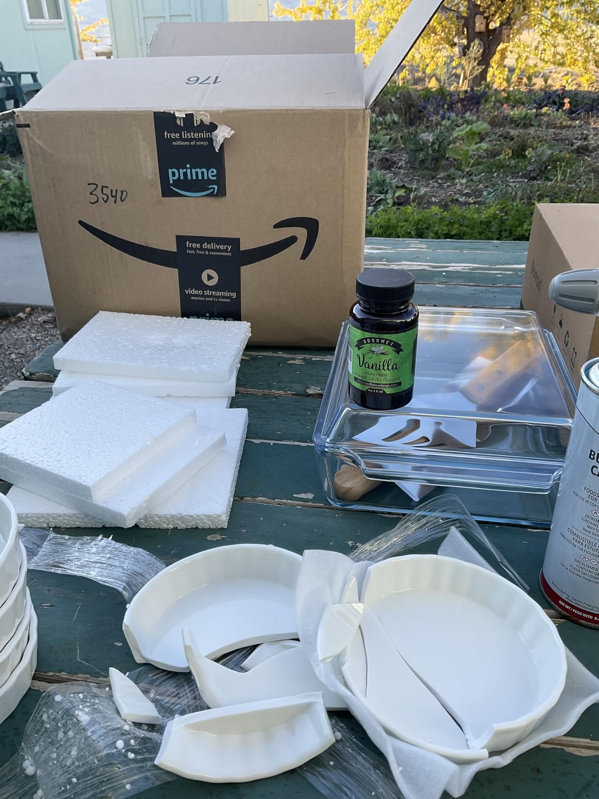 Delling Creme Brulee Ramekins - 6 Piece Set, 8 oz Round Fluted Quiche Dishes, Oven Safe, White customer photo 1