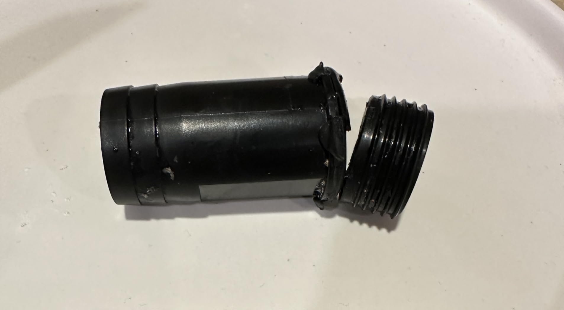 KRAUS WasteGuard 1 HP Ultra-Quiet Garbage Disposal with Quick Connect, Kitchen Sink Drain Cover, Power Cord and Flange Included, KWD100-100MBL - Customer Photo 0