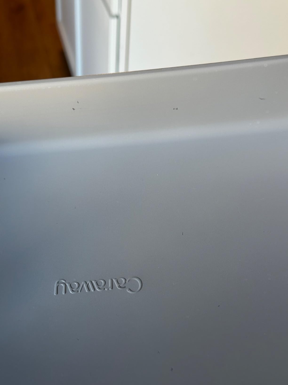 Caraway Non-Stick Ceramic 9x13 Rectangle Pan - Naturally Slick Ceramic Coating - Non-Toxic, PTFE & PFOA Free - Perfect for Brownies, Lasagnas, and More - Slate customer photo 2